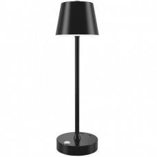 Επαναφορτιζόμενο Πορτατίφ LED 2W CCT Dimmable Touch IP54 Μαύρο Tahoe